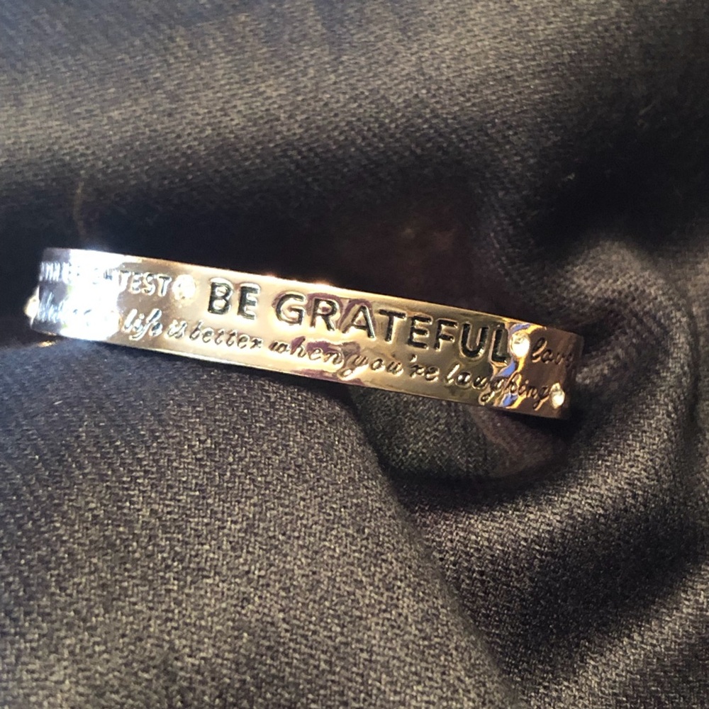BCBGeneration Rose Gold cuff bracelet